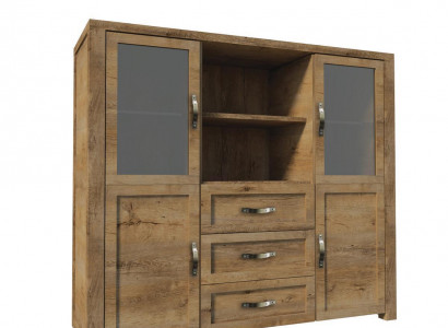 Anrichte Design Kommode Holz Schafsmöbel Vitrine Moderne Schaf Buffé Bar